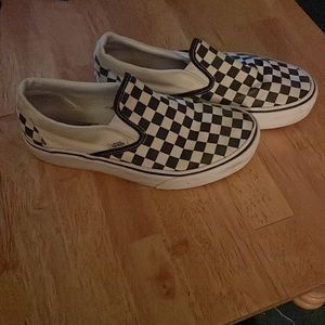 Checkered vans